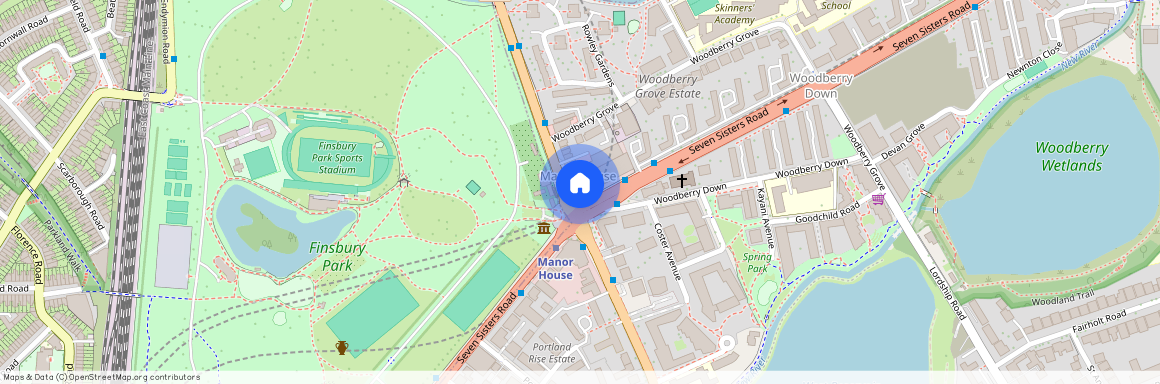 Seven Sisters Road, Manor House, London, N4