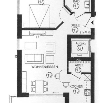 Neuwertige 2-Zimmer-Wohnung mit Loggia in zentraler Lage von Werl - Photo 2