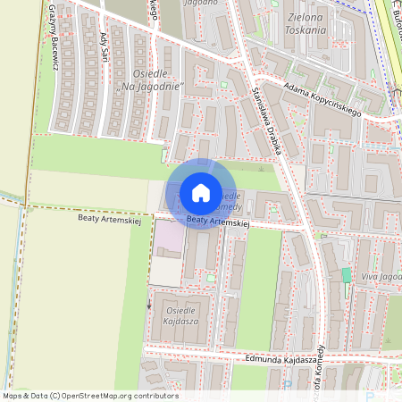 Beaty Artemskiej, Jagodno, Krzyki, Wrocław, dolnośląskie