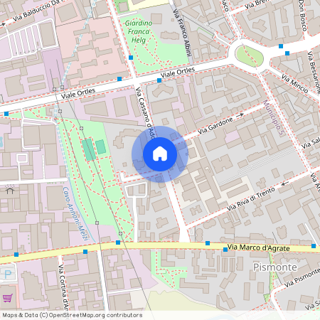 Via Cassano Dadda, Milan, Lombardy 20139