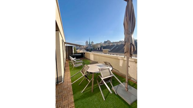 4 Zimmer-Wohnung in Genève - Centre, möbliert, auf Zeit - Foto 1