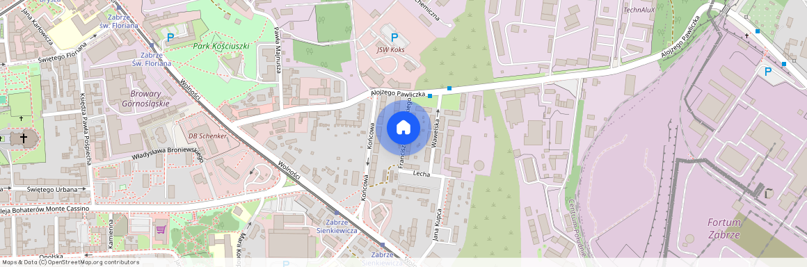 ul. Franciszka Morawskiego, Centrum Południe, Zabrze, śląskie