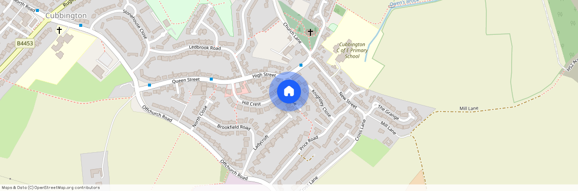 Penns Close, Cubbington