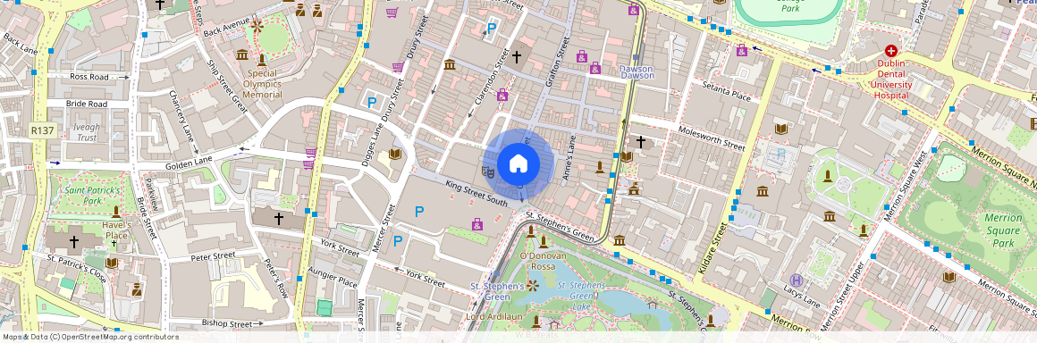 Drury Hall, off Grafton Street, Dublin 2, D02 WA24.