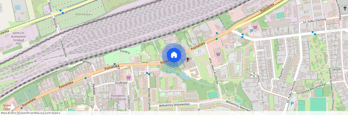 ul. Poznańska, Podgórz, Toruń, kujawsko-pomorskie