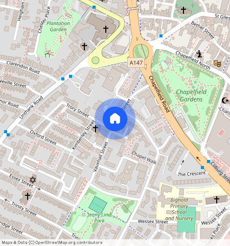 Vauxhall Street, Norwich, NR2