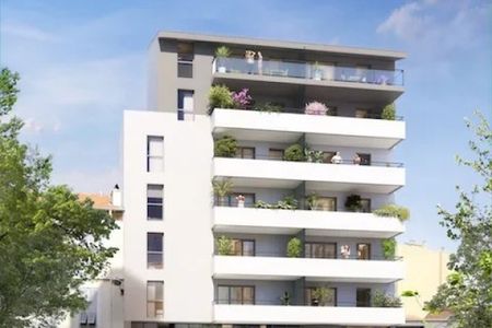 2P neuf, meublé, terrasse, Port - Photo 3