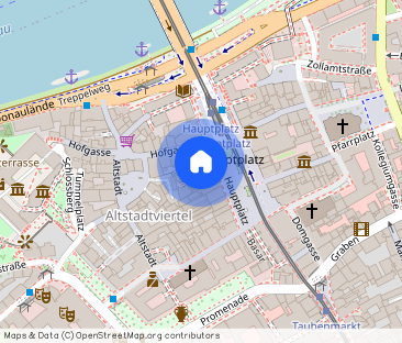 Wohnung 81m2 am Linzer Hauptplatz mit exklusiver Freifläche - Foto 1