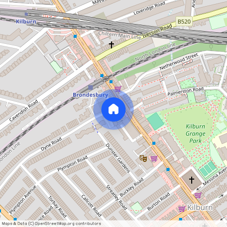 Dyne Road, Brondesbury Park