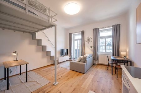 Short-term apartment in walking distance to AUGARTEN, 2-6 months, fully furnished with balcony! - Foto 5