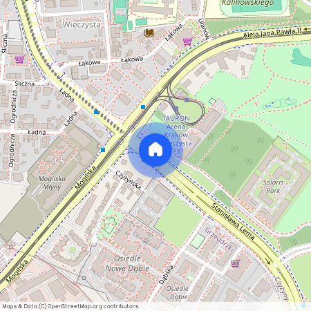 ul. Stanisława Lema, Prądnik Czerwony, Prądnik Czerwony, Kraków, małopolskie