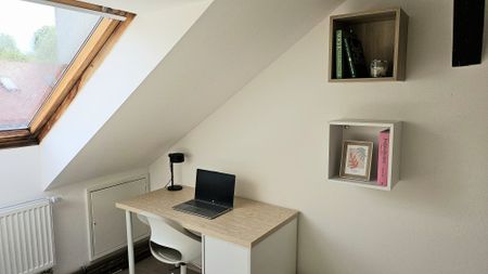 Plně vybavený pokoj v moderním bytě objektu Kolčavka, Praha 9 Libeň. - Фото 3