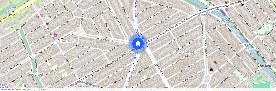 Koningsplein en omgeving, 2563 AM, Laan van Meerdervoort, Den Haag