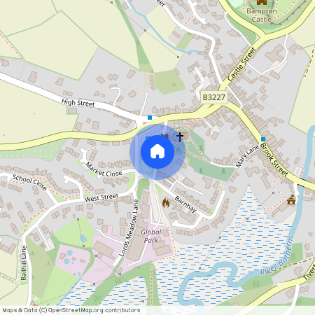 The Sidings, Station Road, Bampton, Tiverton, EX16