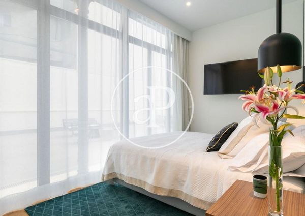 Flat with terrace for rent in Goya (Madrid)