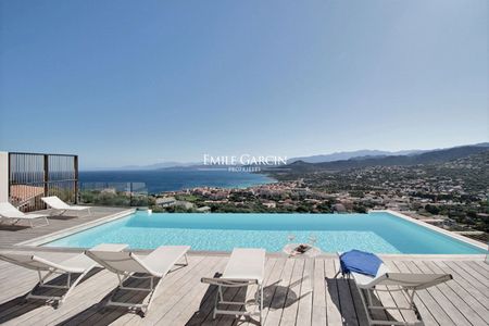 Propriété à louer à l'Ile Rousse, superbe vue mer, 5 min des plages - Photo 3