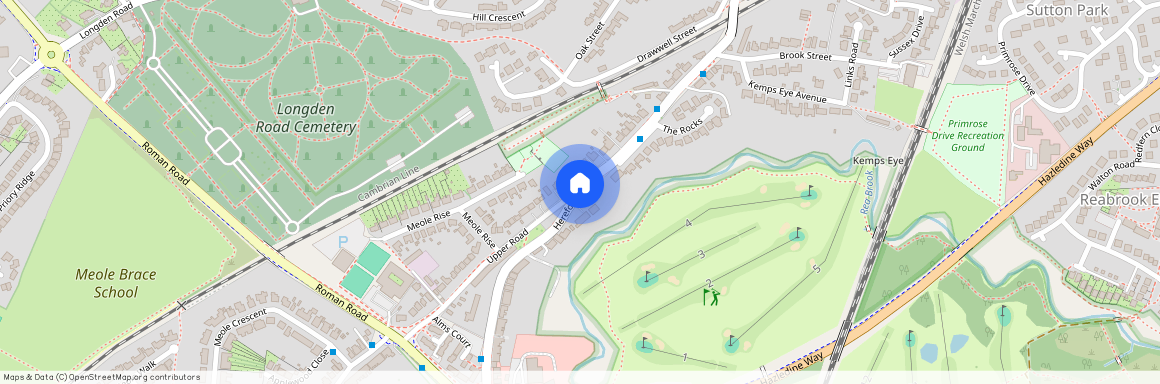 Hereford Road, Shrewsbury, Shropshire, SY3