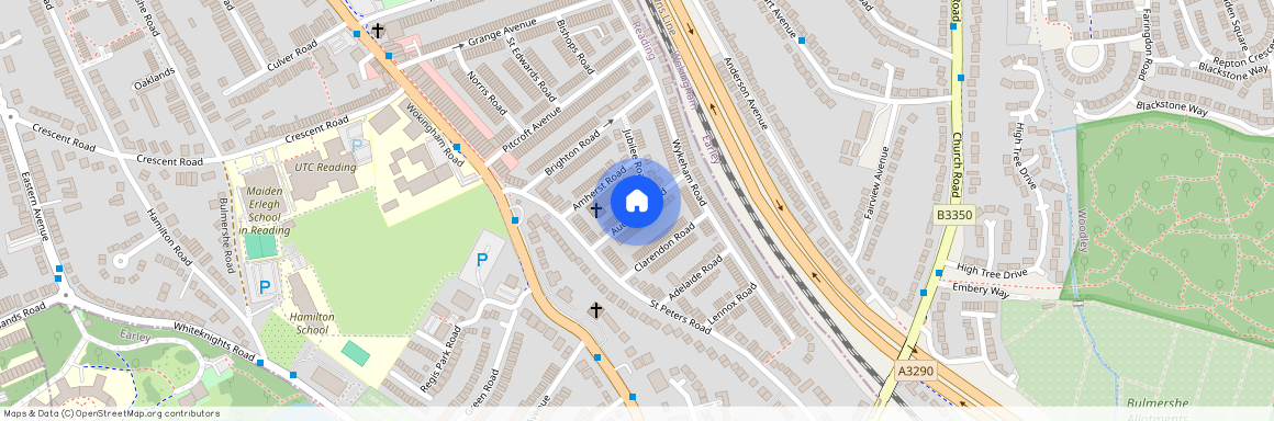 Auckland Road, Reading, Berkshire, RG6