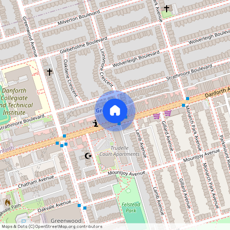 1292 Danforth Avenue, Toronto, ON M4J 1M6