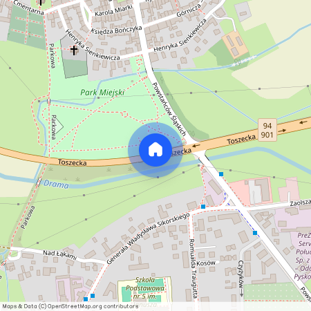 Pyskowice, gliwicki, śląskie