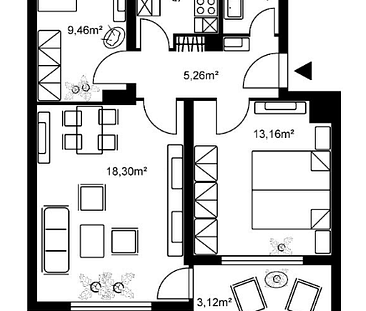 2,5 Zimmer Wohnung in Rodgau sucht neuen Mieter! - Photo 2