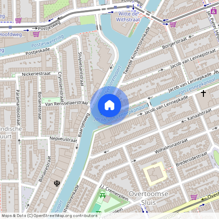 Jacob van Lennepkade 428-3, Lootsbuurt, 1053NP, Amsterdam