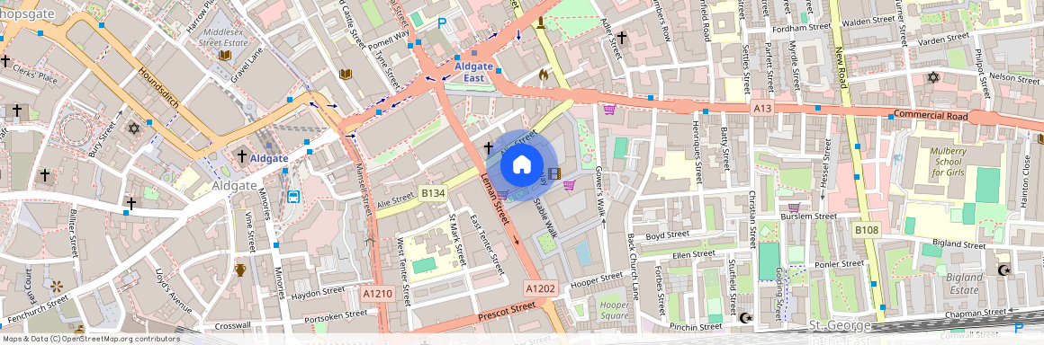Goodman's Fields, Piazza Walk, Aldgate, London, E1