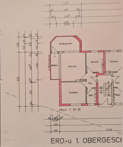 2,5 Raum, Oberwinzerfeld, Bad Wanne, Dusche, Fenster, Holzparkett - Photo 5