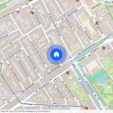 Zeeheldenkwartier, 2518 BL, Trompstraat, Den Haag