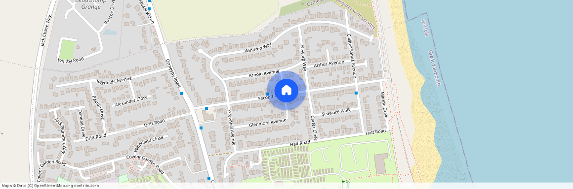 Second Avenue, Caister-on-Sea