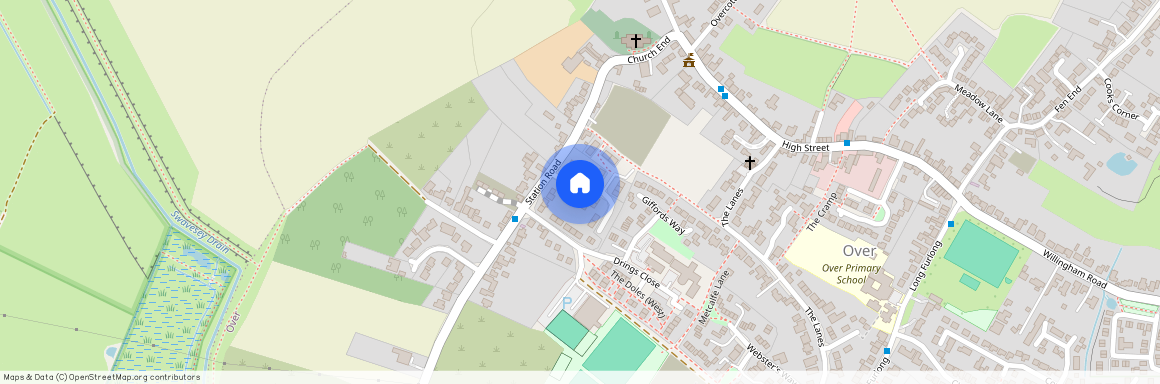 Queens Close, Over, Cambridge, Cambridgeshire