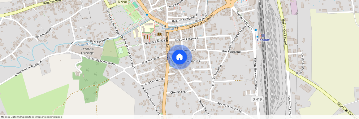 ALLIER (03), - AUVERGNE-RHÔNE-ALPES, GANNAT (03800)