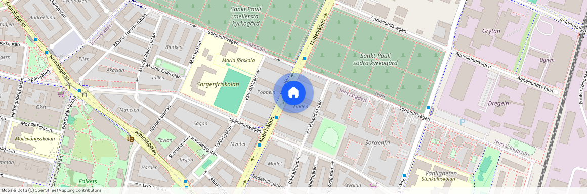 Nobelvägen 119A, Östra Sorgenfri