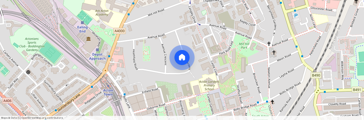 Avenue Gardens, Acton, W3