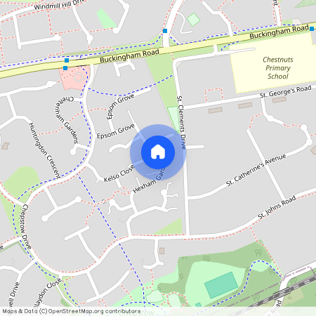 Hexham Gardens, Bletchley, Milton Keynes, MK3