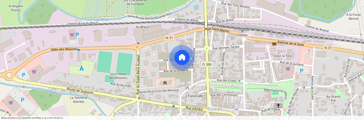 1 RUE HENRI DELOISON, 51170, Fismes