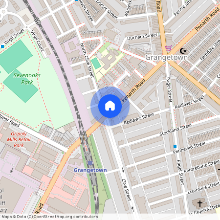 CF11 6NL Grangetown, Wales, Cardiff