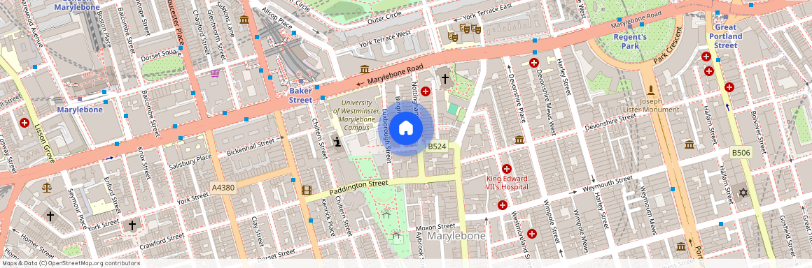 Bingham Place, London. W1U 5AT
