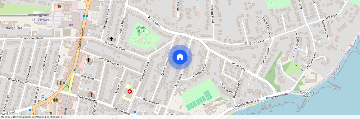 Woodcroft House, 101 Bath Road, Felixstowe, IP11