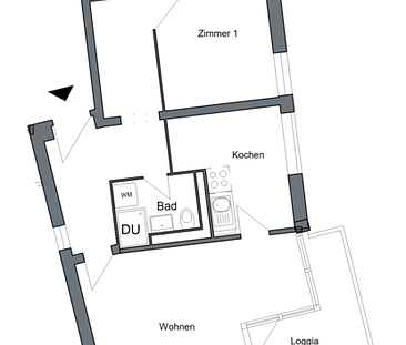 Mit Aufzug im Haus: Top modernisiere 3-Zimmer-Wohnung in der Nordstadt - Photo 1
