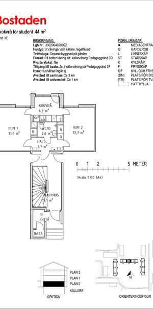 Pedagoggränd 3 E - Foto 2