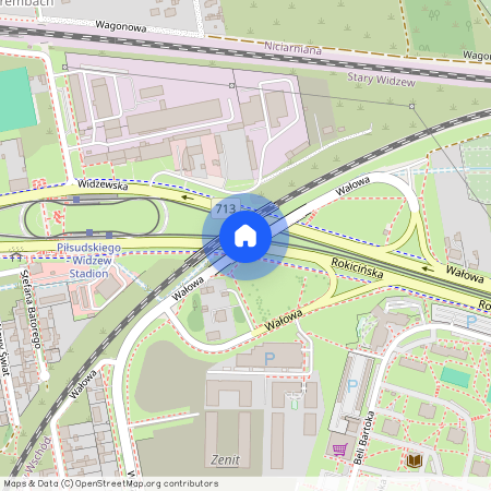 ul. Wałowa, Widzew Wschód, Widzew, Łódź, łódzkie