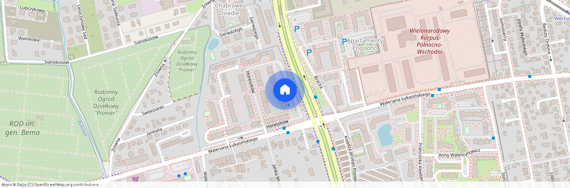 Pogodno II, ul. Horeszków, Szczecin