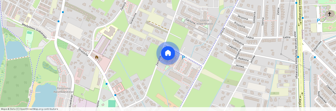 ul. Zaciszna, Drabinianka, Rzeszów, podkarpackie