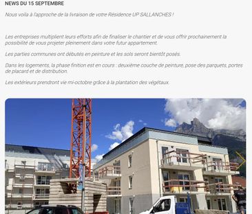 Location Appartement 3 pièces 60m² SALLANCHES 74700 - Photo 3