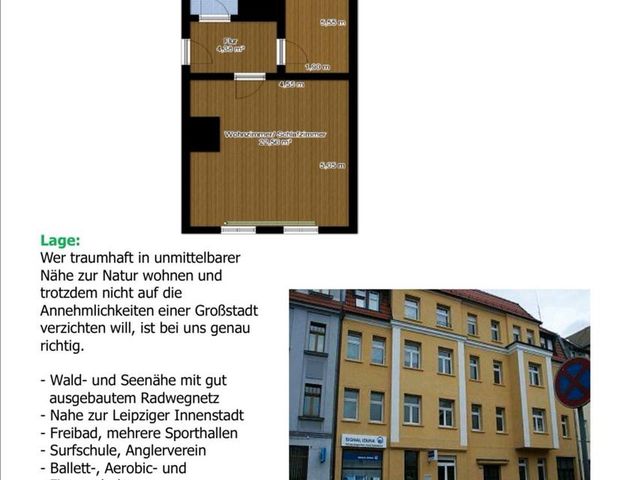 1 Raum Wohnung - Nachmieter ab 1.11.2025 - Foto 1