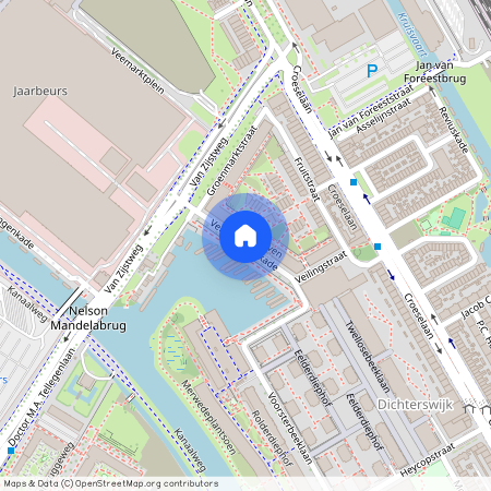 Dichterswijk, 3521 AT, Veilinghavenkade, Utrecht