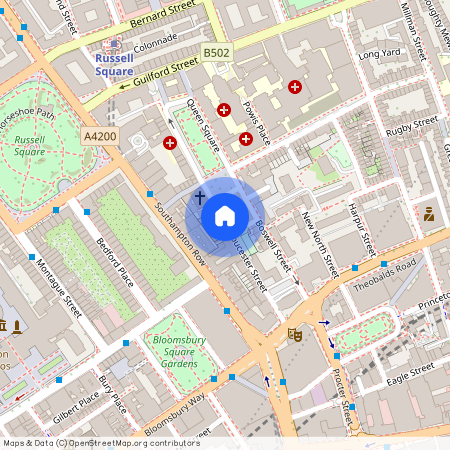 Old Gloucester St, London, WC1N
