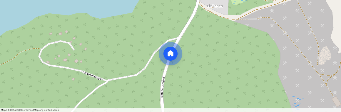 Beatebergsvägen, Rimbo