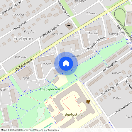 Enebymo, Norrköping, Östergötland, Skogvaktaregatan 7